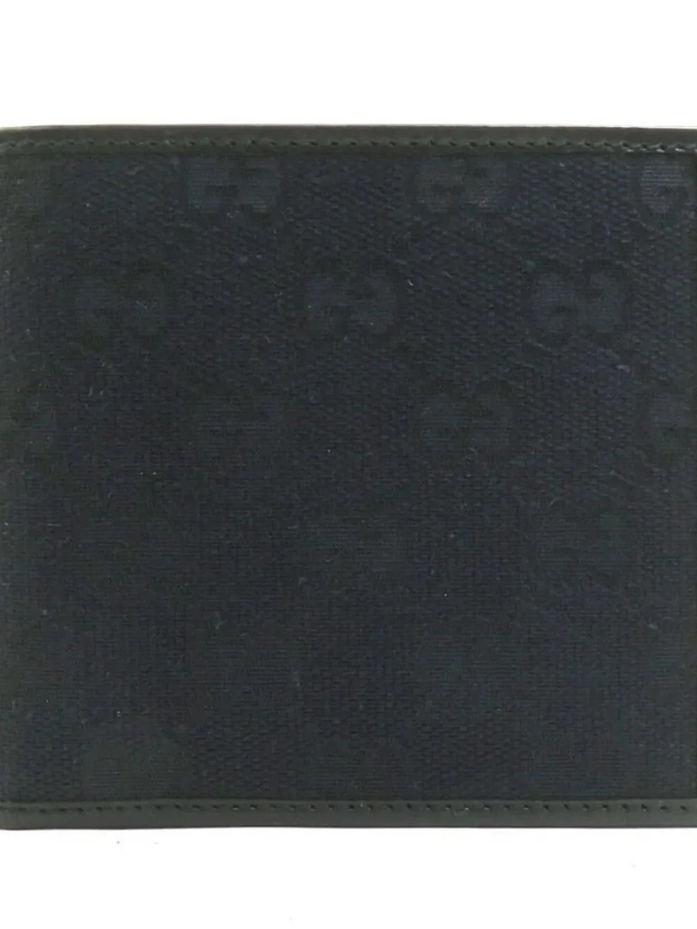Auth GUCCI Bifold Wallet Black GG Canvas - 56493g - Picture 3 of 16